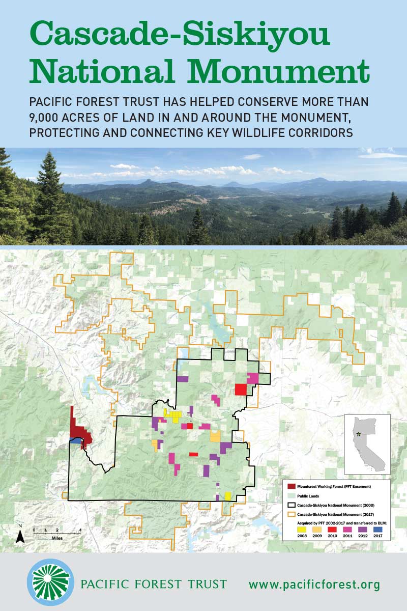 Cascade-Siskyou National Monument PFT poster